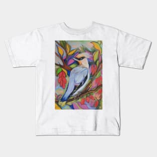 Waxwing and Barberry Kids T-Shirt